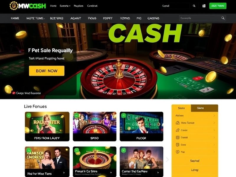 Welcome to MW Cash, your go-to online gambling platform for top-rated slots, poker, live dealers, and exclusive bonuses. Play real money games securely and claim promotions today!